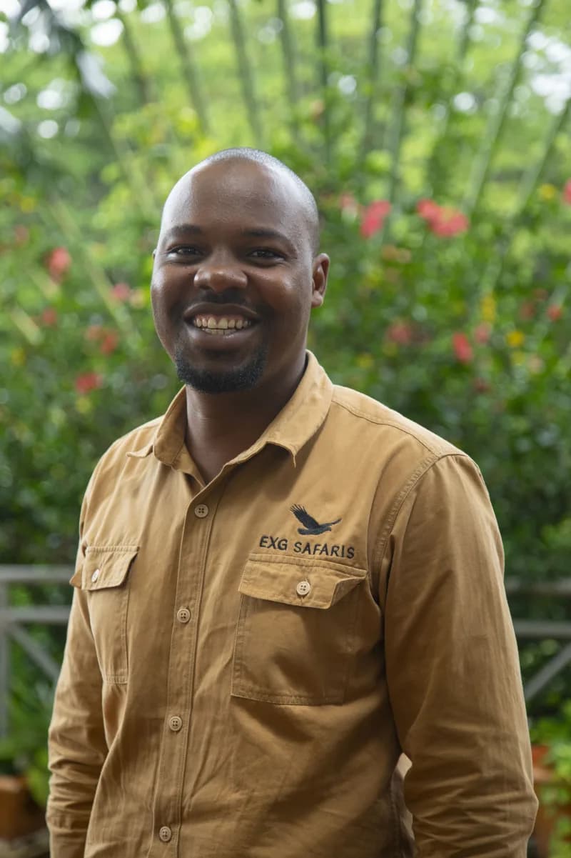 Charles Lucas, EXG Safaris driver-guide