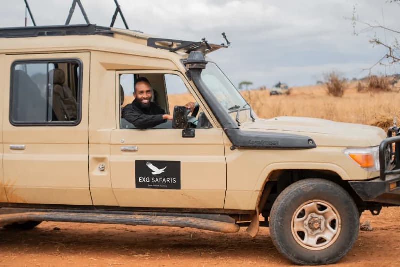 Daniel Samwel, EXG Safaris driver-guide