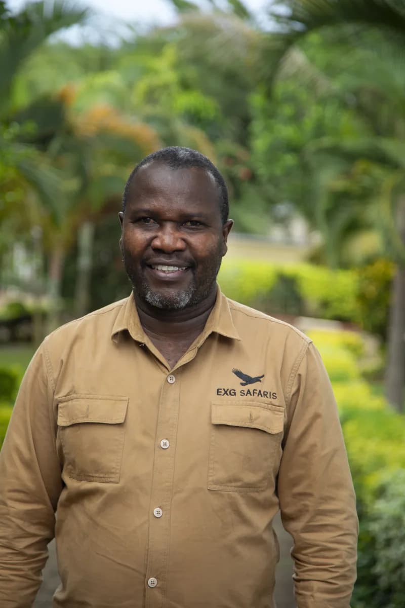 Emmanuel Kivuyo, EXG Safaris driver-guide