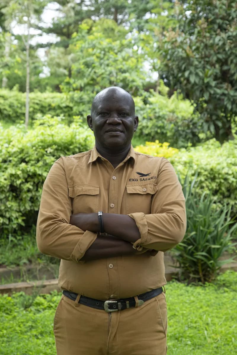 Frank Sowa, EXG Safaris driver-guide