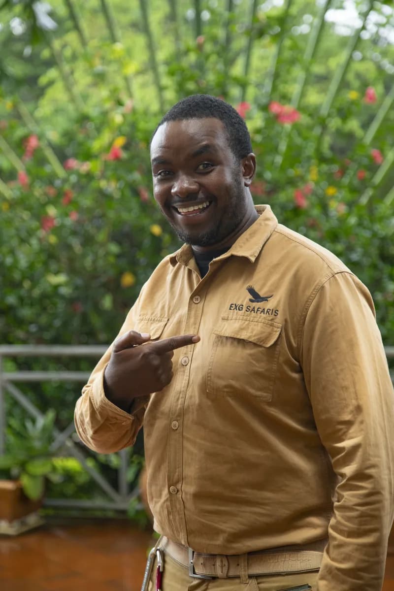 Gladson Thomas, EXG Safaris driver-guide