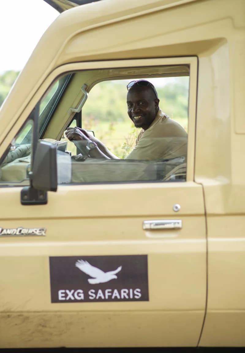 Hassan Mwarizo, EXG Safaris driver-guide