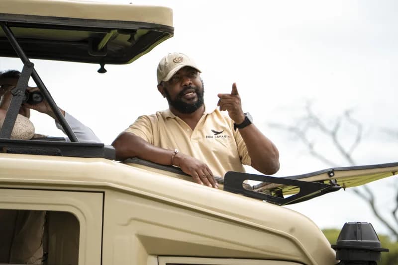 Patrick Kivumbi, EXG Safaris driver-guide
