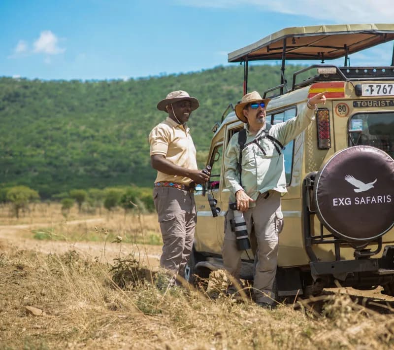 Shafiq Swai, EXG Safaris driver-guide